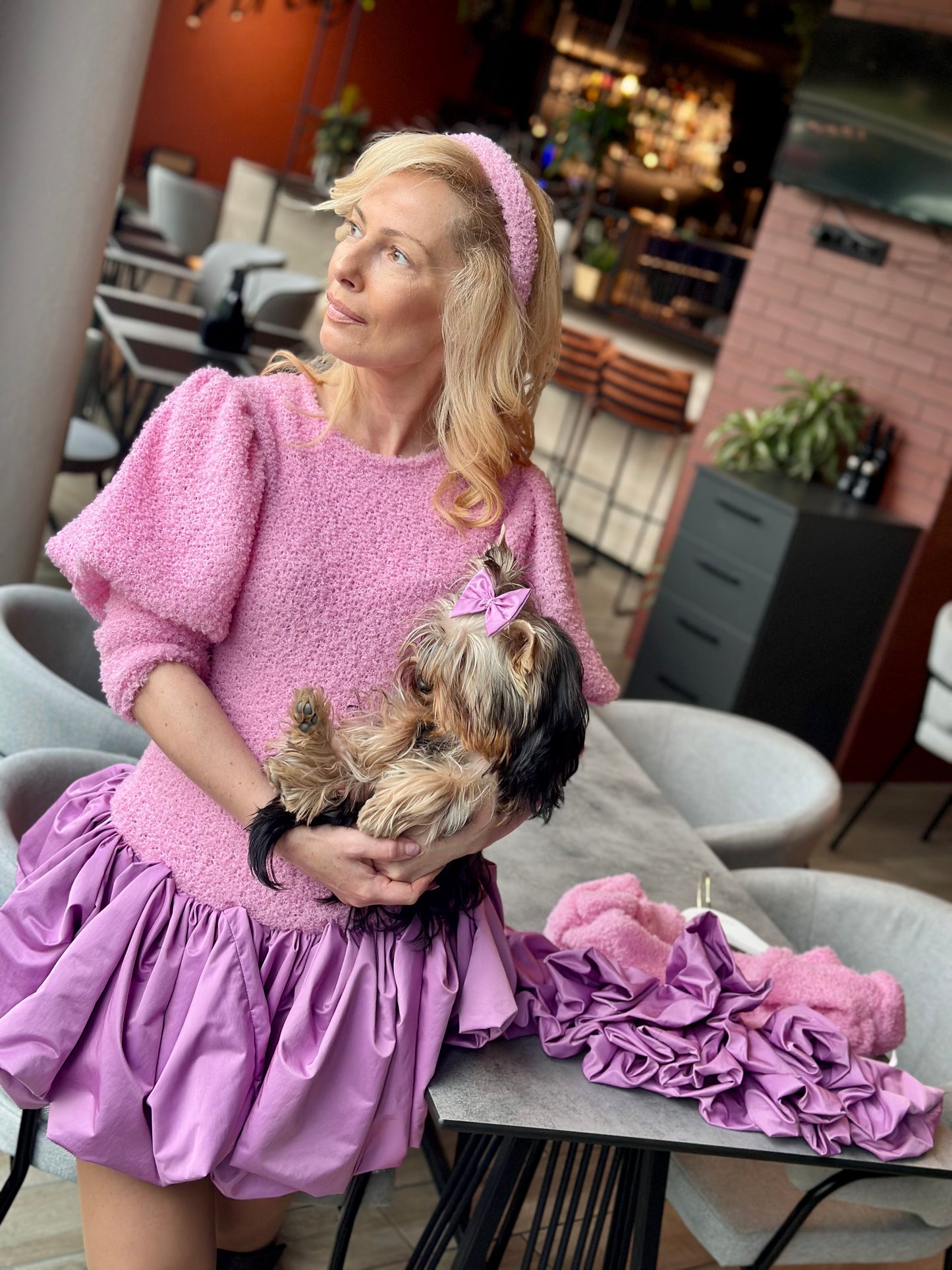 Lilac Pop Рокля
