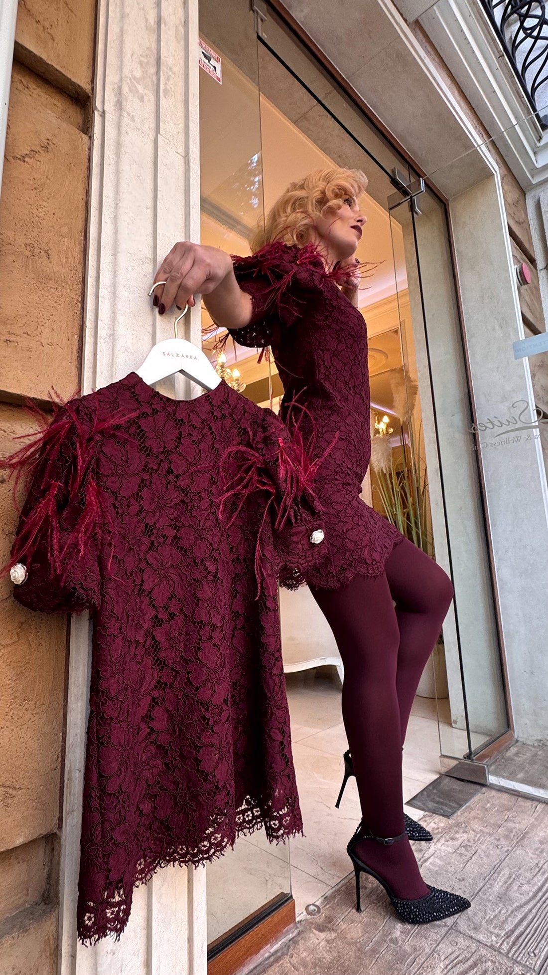 Bordeaux Lace Reverie