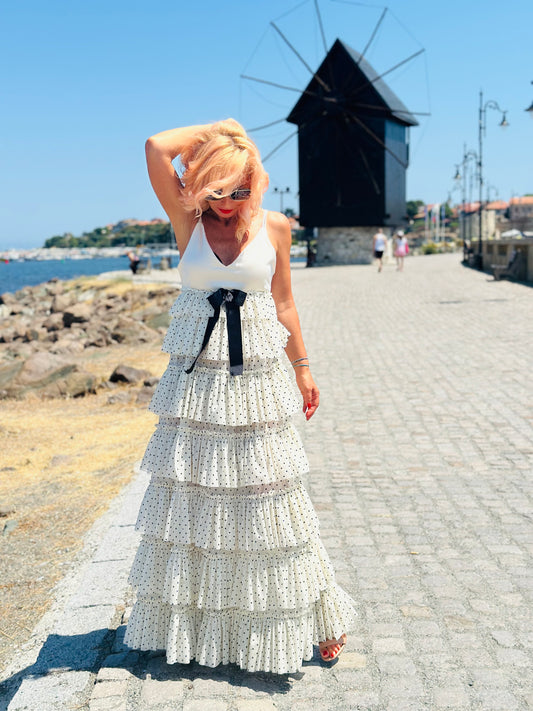 Dotted Breeze Maxi  Рокля  