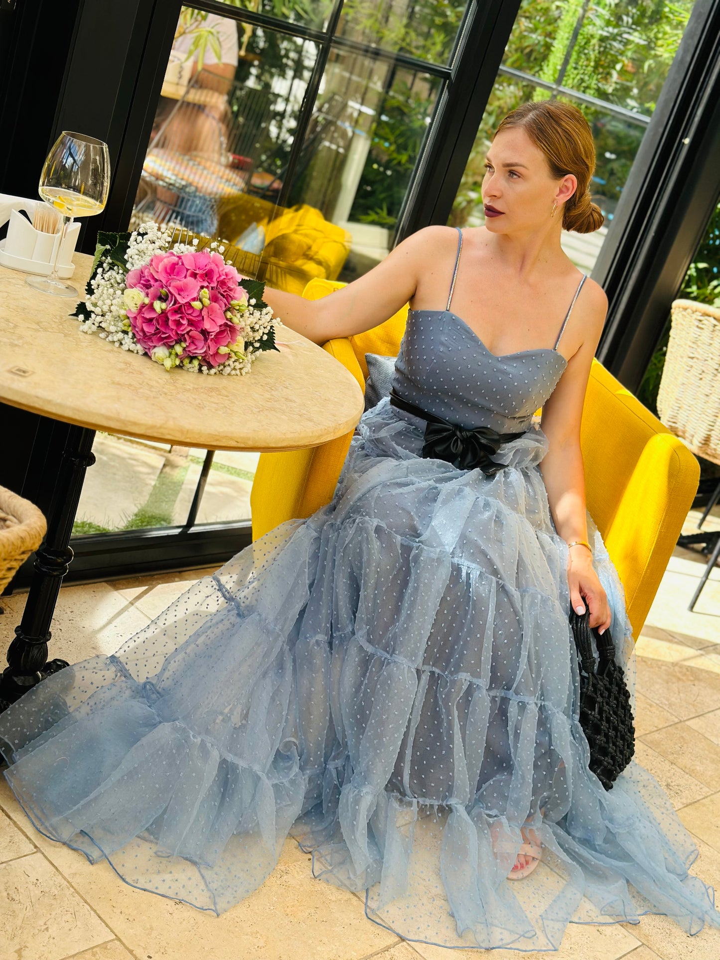 Рокля Blue Dots Dream Dress