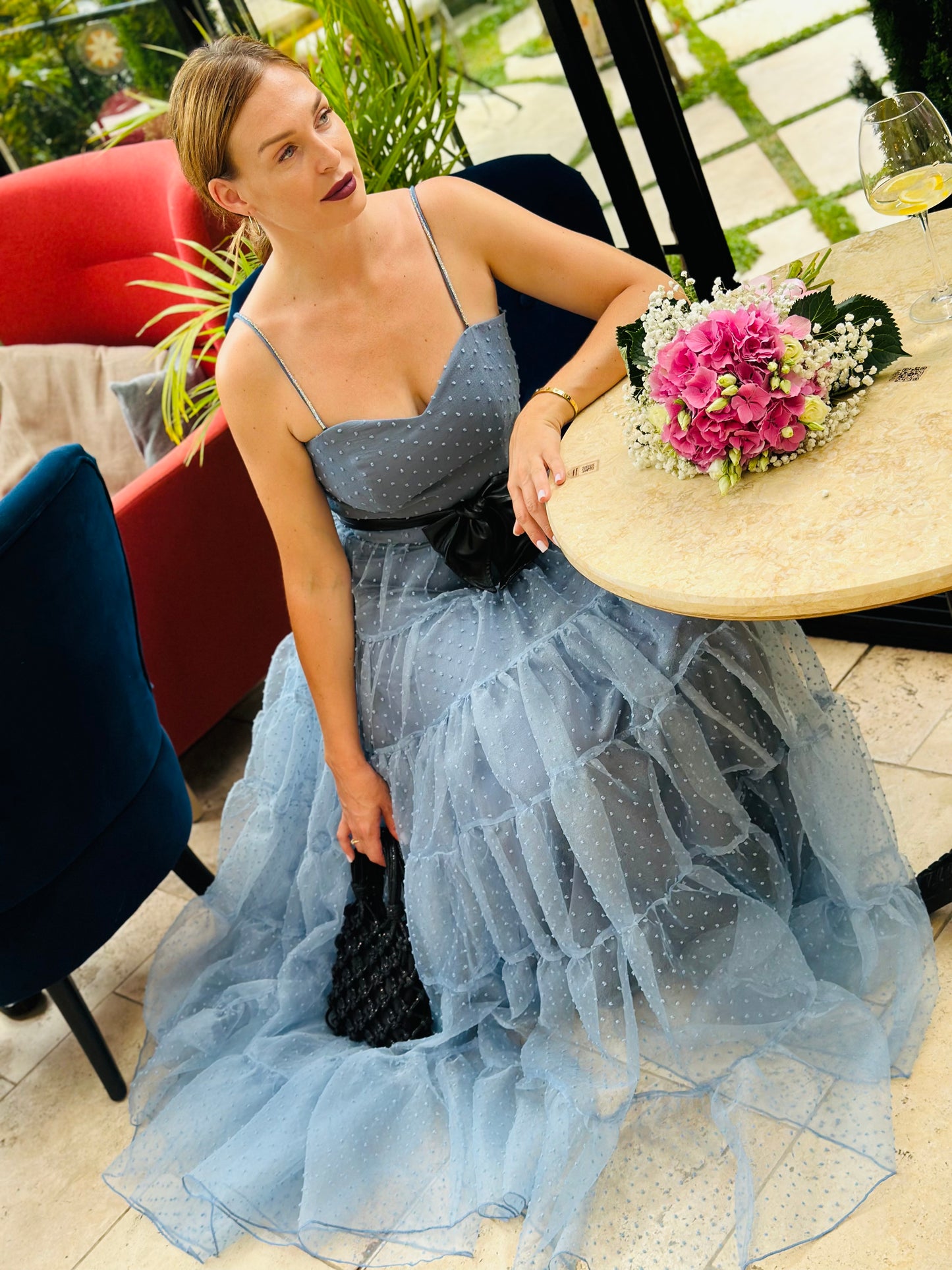 Рокля Blue Dots Dream Dress