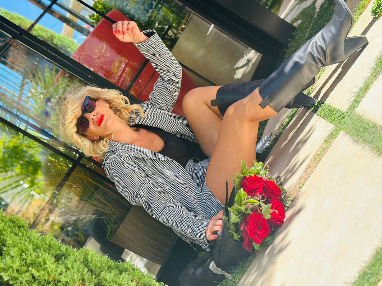 Pepita Chic Shorts Панталонки пепит