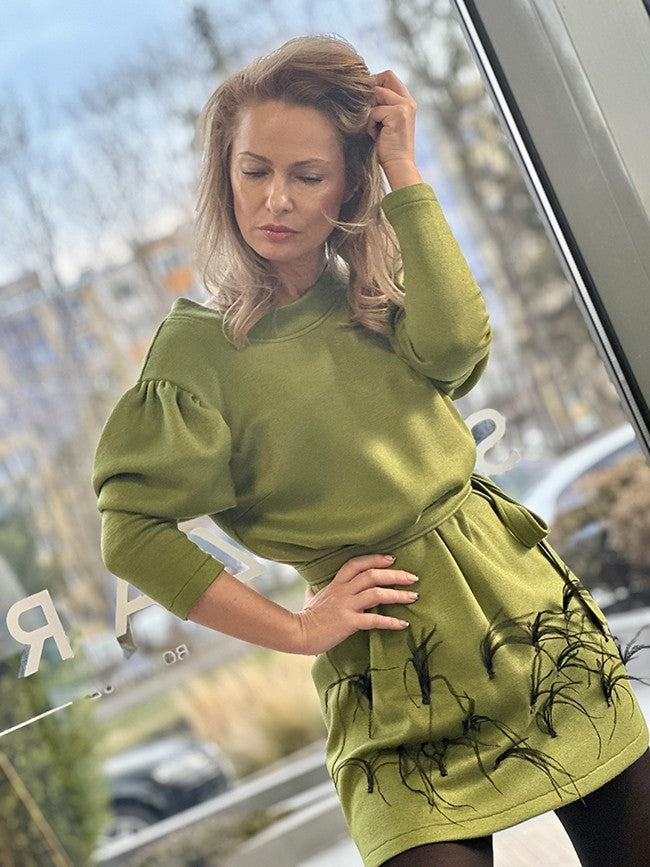 Verde Plume Туника с пера