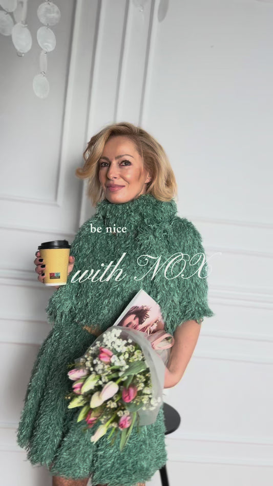 Зелен шал Nox